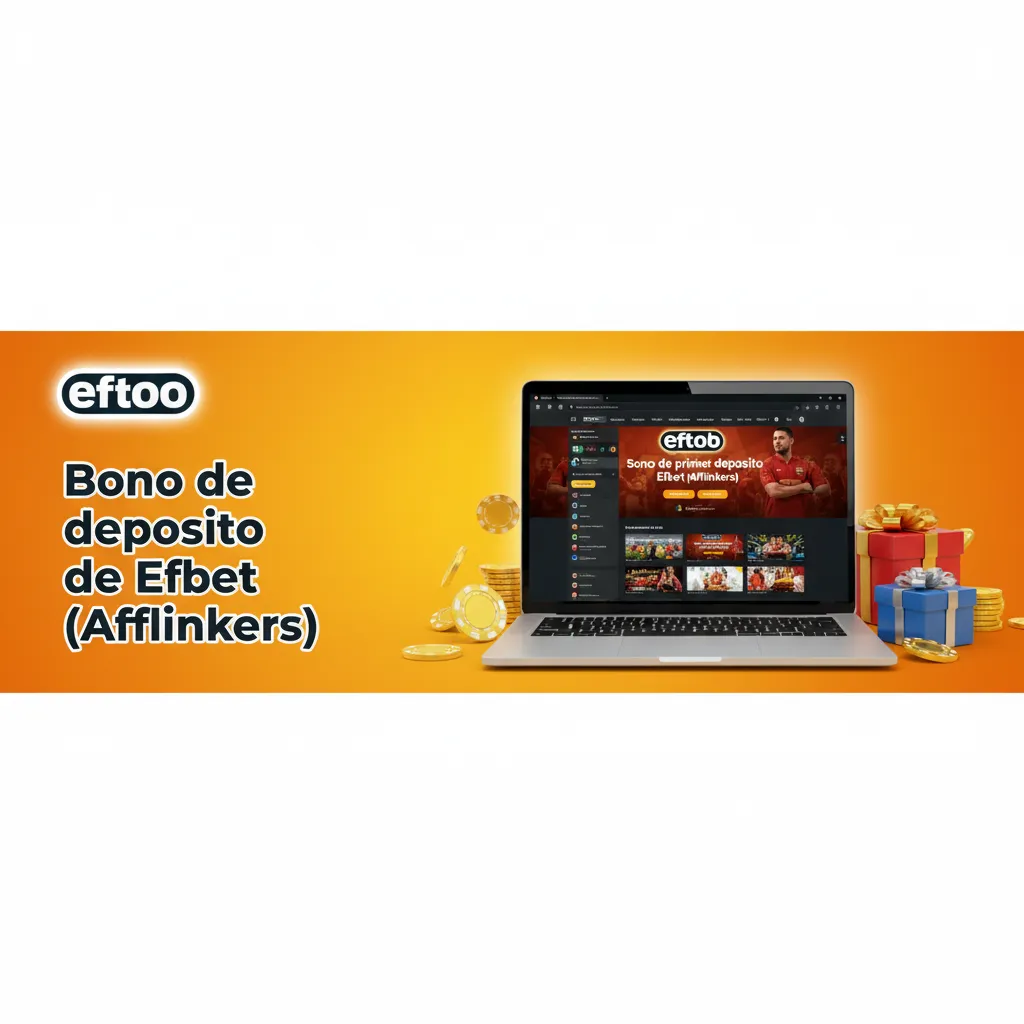 Banner de Efbet: en España no hay bono de primer depósito; ofertas solo para clientes verificados (+30 días y permiso).