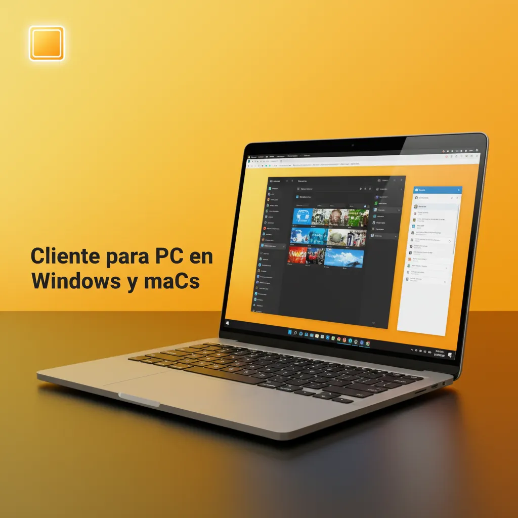 Usa el sitio oficial en Windows y macOS desde el navegador; sin app de escritorio y con todas las funciones.
